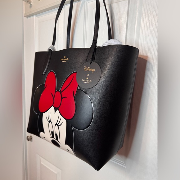 NWT Kate Spade New York x Disney Reversible Minnie Tote with wristlet - Picture 2 of 10